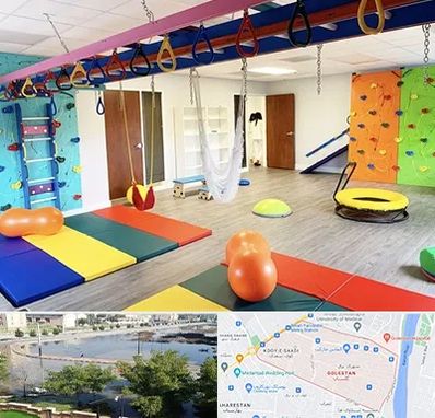 مرکز کاردرمانی در گلستان اهواز 