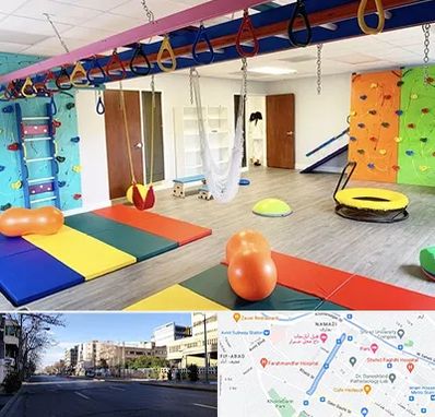 مرکز کاردرمانی در خیابان ملاصدرا شیراز 