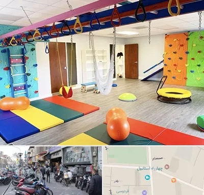مرکز کاردرمانی در چهارراه استانبول