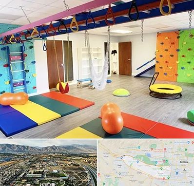 مرکز کاردرمانی در منطقه 21 تهران 