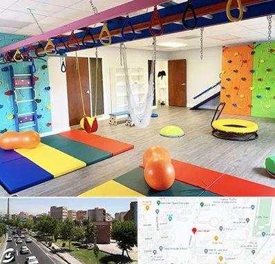 مرکز کاردرمانی در شهرک آزمایش 