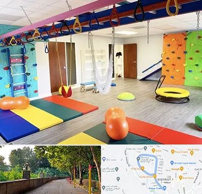 مرکز کاردرمانی در فلکه گاز رشت 