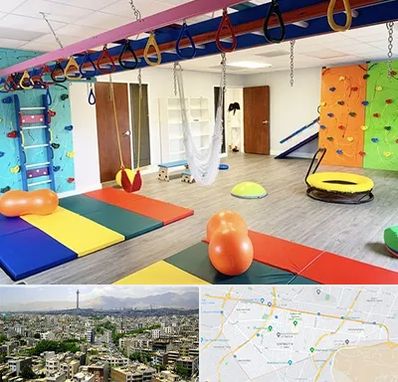 مرکز کاردرمانی در منطقه 8 تهران 