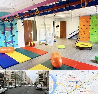 مرکز کاردرمانی در زیتون کارمندی اهواز 