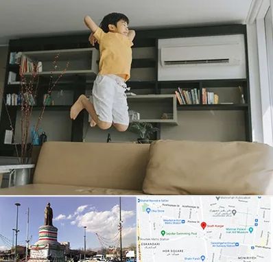 مرکز درمان بیش فعالی در کارگر جنوبی 