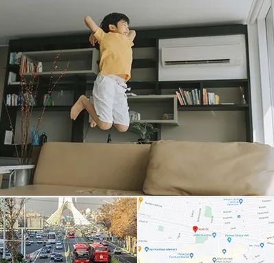 مرکز درمان بیش فعالی در خیابان آزادی 