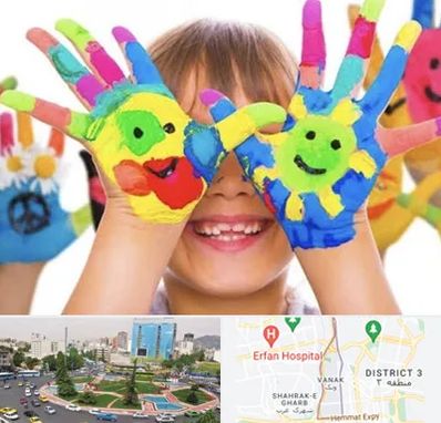 مرکز نگهداری کودکان اوتیسم در ونک 