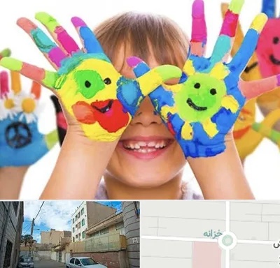 مرکز نگهداری کودکان اوتیسم در خزانه