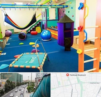 مرکز بازی درمانی در بلوار فرحزادی