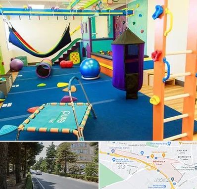 مرکز بازی درمانی در مهرویلا کرج 