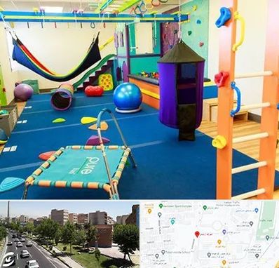 مرکز بازی درمانی در شهرک آزمایش 