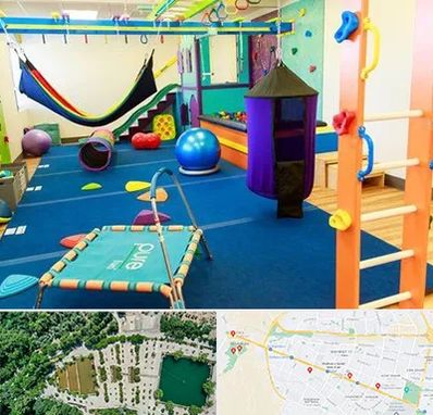 مرکز بازی درمانی در وکیل آباد مشهد 