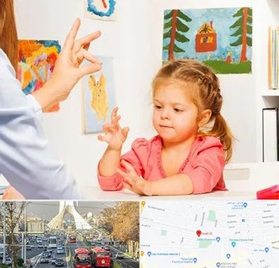 کاردرمانگر در خیابان آزادی 