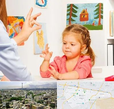 کاردرمانگر در منطقه 8 تهران 