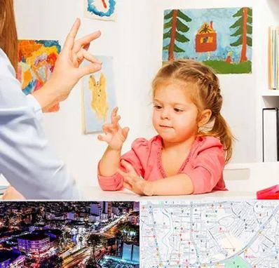 کاردرمانگر در منظریه رشت 