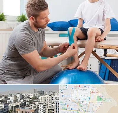 کاردرمانی کودکان در منطقه 14 تهران 