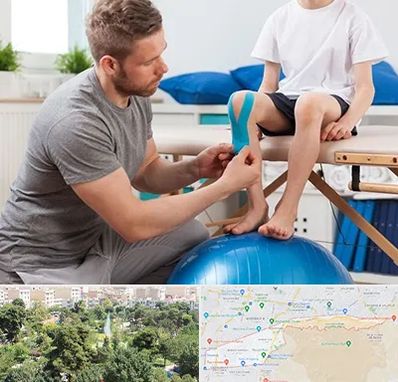 کاردرمانی کودکان در منطقه 13 تهران 