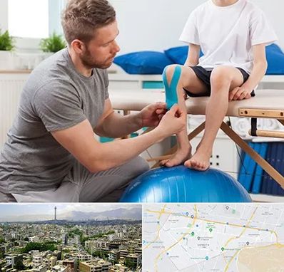 کاردرمانی کودکان در منطقه 8 تهران 