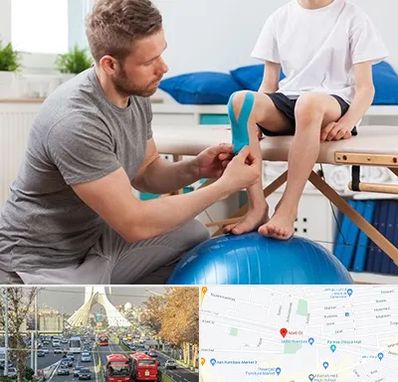 کاردرمانی کودکان در خیابان آزادی 