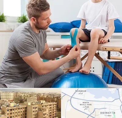 کاردرمانی کودکان در جنوب غرب تهران
