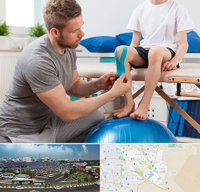 کاردرمانی کودکان در منطقه 15 تهران 