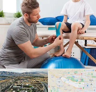 کاردرمانی کودکان در منطقه 21 تهران 