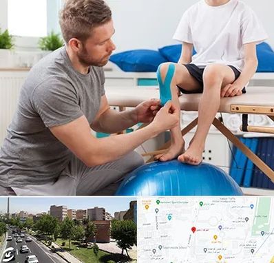 کاردرمانی کودکان در شهرک آزمایش 