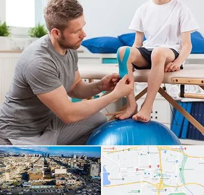 کاردرمانی کودکان در شهرک راه آهن 