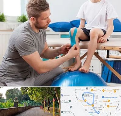 کاردرمانی کودکان در فلکه گاز رشت 