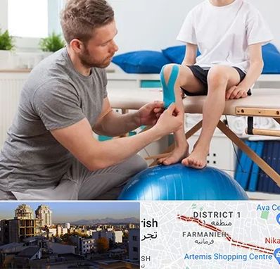 کاردرمانی کودکان در فرمانیه 