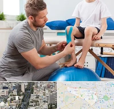 کاردرمانی کودکان در منطقه 18 تهران 