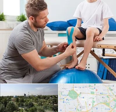 کاردرمانی کودکان در منطقه 16 تهران 