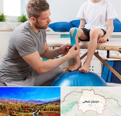 کاردرمانی کودکان در خراسان شمالی