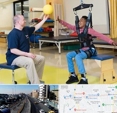 کاردرمانی جسمی حرکتی در پیروزی 