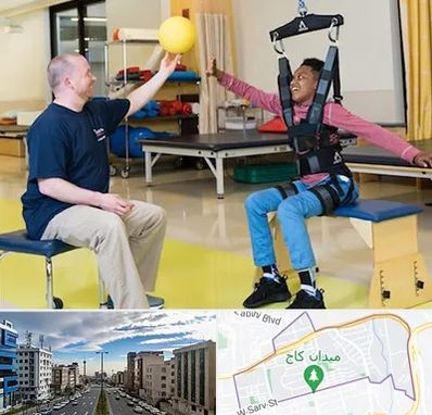 کاردرمانی جسمی حرکتی در سعادت آباد 