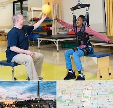 کاردرمانی جسمی حرکتی در منطقه 2 تهران 