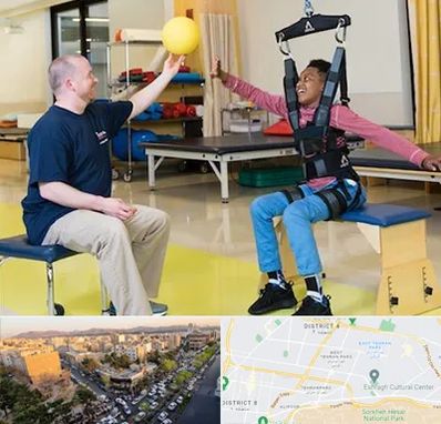 کاردرمانی جسمی حرکتی در تهرانپارس 