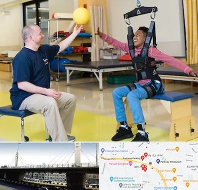 کاردرمانی جسمی حرکتی در پارک وی 