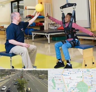 کاردرمانی جسمی حرکتی در منطقه 17 تهران 