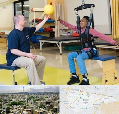 کاردرمانی جسمی حرکتی در منطقه 8 تهران 