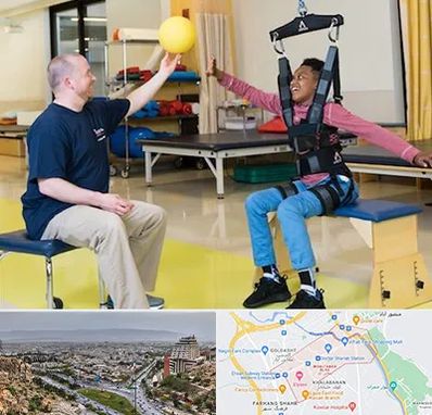 کاردرمانی جسمی حرکتی در معالی آباد شیراز 