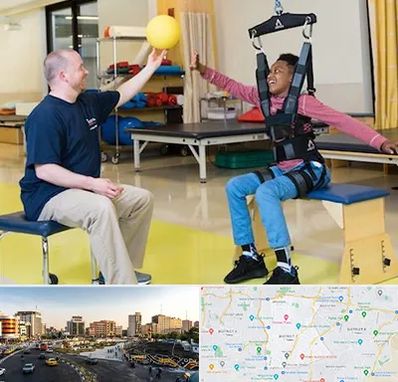 کاردرمانی جسمی حرکتی در منطقه 7 تهران 