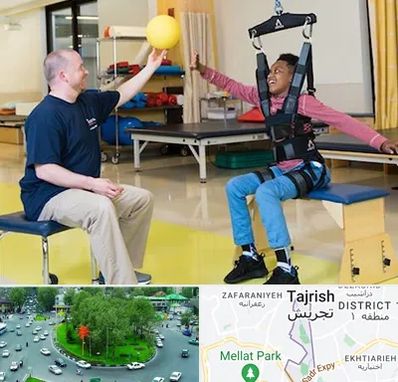 کاردرمانی جسمی حرکتی در تجریش 