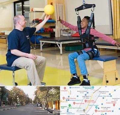 کاردرمانی جسمی حرکتی در شریعتی 