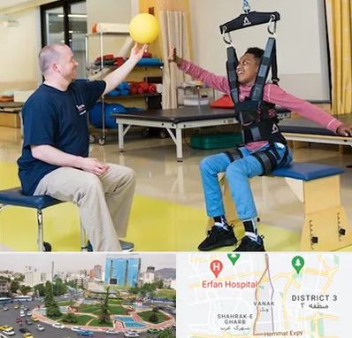 کاردرمانی جسمی حرکتی در ونک 