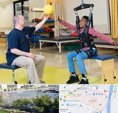 کاردرمانی جسمی حرکتی در گلستان اهواز 