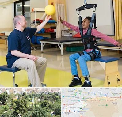 کاردرمانی جسمی حرکتی در منطقه 13 تهران 