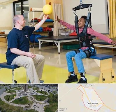 کاردرمانی جسمی حرکتی در ورامین