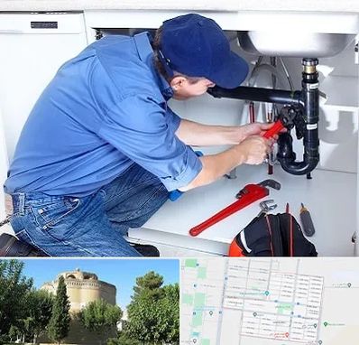 لوله کش در مرداویج اصفهان