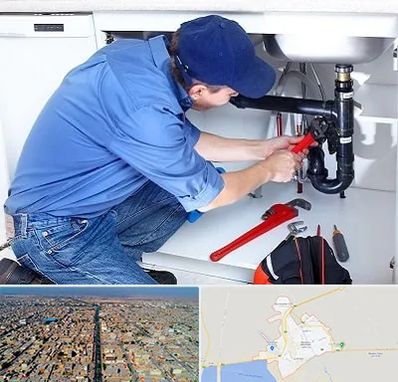 لوله کش در بندر ماهشهر